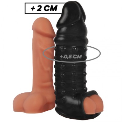 VIRILXL - PENIS EXTENSION AND SHEATH V11 BLACK foto