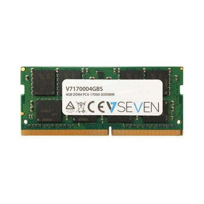 Memorie RAM V7 World V7170004GBS, 4 GB, DDR4, 2133 Mhz, SODIMM foto