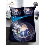 Cumpara ieftin Lenjerie de pat 1 Persoana - Model de Craciun - SPR404002