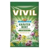 Bomboane Plante Naturale si Menta Fara Zahar 60g Vivil