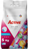 Detergent pudra pentru rufe colorate Active, sac 5kg, 68 spalari