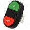 Intrerupator dublu, 22mm, seria MPD, IP66, ABB - 1SFA611132R1106