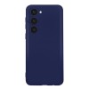 Husa compatibila cu samsung galaxy s23, matte efect, camera ultra safe, htpmag, albastru