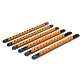 Suporturi pentru adaptoare tubulare 1/4, 3/8 si 1/2, set 6 piese