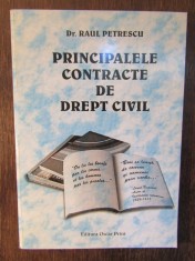 PRINCIPALELE CONTRACTE DE DREPT CIVIL-RAUL PETRESCU