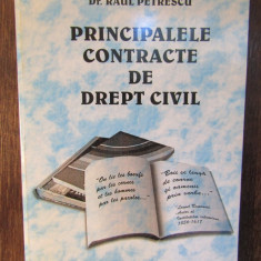 PRINCIPALELE CONTRACTE DE DREPT CIVIL-RAUL PETRESCU