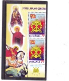 STATUL MAJOR GENERAL AL ARMATEI,2 SERII CU MANSETA,2009,Lp.1848, MNH **,ROMANIA.