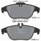 Set placute frana TEXTAR 2425401