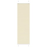 Jaluză plisată Crem 55x200 cm Lățime țesătură 54,4 cm