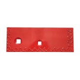 Plaz scurt drept PP4 fara cioc, grosime 10 mm, pentru utilaje agricole