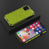 Husa APPLE iPhone 11 &ndash; Gel TPU Honeycomb Armor (Verde)
