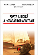 Forta juridica a hotararilor arbitrale - Daniel Mihail Sandru (Coordonator) foto