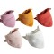 Set 5 bavete din muselina REDQUIT&reg;, cu capse, multicolor