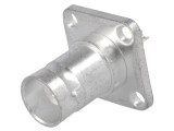 Soclu BNC Mamă 50&Omega; PTFE Argintat Lipire