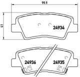 BREMBO P 30 047 PRIME LINE set placute frana,frana disc