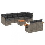Cumpara ieftin Patio Sofa Set 9-Locuri Grey