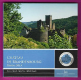 LUXEMBURG 2015 - 5 Euro &ldquo;Castelul Brandenbourg&rdquo; Ag. 925/Niobium - Proof / folder, Europa