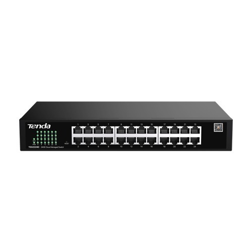 Switch 24 porturi RJ45 Gigabit, Management, 1U - TENDA TND-TEG2224D