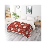 Cumpara ieftin Patura pufoasa cocolino, Model Mos Craciun, 200x230 - CRN5