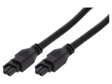 Cablu Mega-Fit Mamă 2 PIN 0,5m 18A PVC Aurit, MOLEX