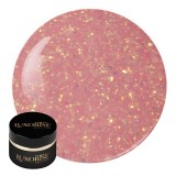 Gel UV Constructie Unghii RevoFlex LUXORISE 15ml, Peach Glitz