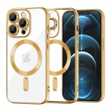Techsuit - Luxury Crystal MagSafe - iPhone 12 Pro Max - Gold