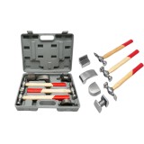 Trusa tinichigerie auto cu ciocane si nicovale, 7 piese, Breckner Germany