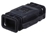 Mufă cu gel neagră IP68 70mm PP