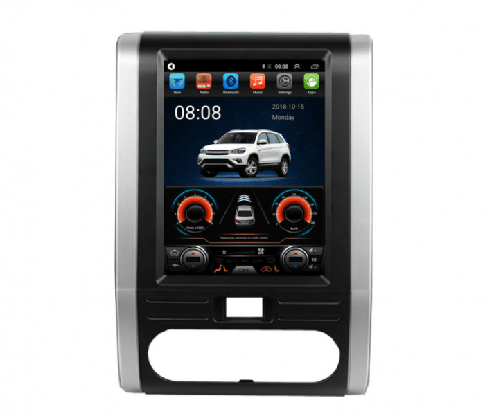 Navigatie Nissan X-Trail 2007-2013 AUTONAV Android GPS Dedicata Stil Tesla, 128GB Stocare, 6GB DDR3 RAM, Display Vertical AUTONAV Android GPS Dedicata