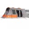 vidaXL Cort auto pentru 2 persoane, gri/portocaliu, impermeabil 4009511