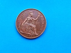 1 Penny 1948 Anglia-AUNC-UNC-in realitate arata bine!!