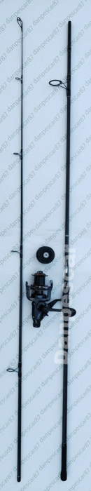 SET CRAP Lanseta Eastshark ADRENA Carp 3,60m CU Mulineta AVIATOR 8000 long-cast