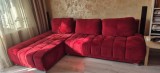 Vand coltar sufragerie Casa Rusu - Sabrina - Rosu Bordeaux, Extensibil
