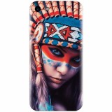 Husa silicon pentru Apple Iphone 5 / 5S / SE, Attractive Girl Model