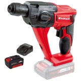 Einhell TE-HD 18 Li PXC + Starter Kit - Rotopercutor SDS-Plus 1.2 J + Set 1 acumulator si incarcator Li-Ion 18 V 4 Ah