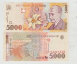 bnk bn Romania 5000 lei 1998 ( 2000 ) unc