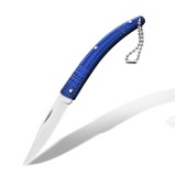 Briceag cu Deschidere Manuala, Lama Din Otel, Model De Buzunar, 16.5 Cm, Albastru