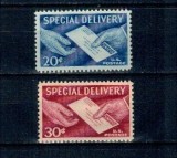 SUA 1954 - Special Delivery, scrisoare, serie neuzata