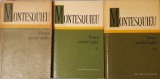 Montesquieu, Despre Spiritul Legilor, Toate 3 vol, Ed. Stiintifica, 1964-1970 (filozofie, stiinte politice, drept, socilologie, economie)