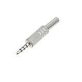 Cumpara ieftin Mufă Audio Tată metalică 3.5mm &ndash; conector robust pentru cabluri și proiecte audio