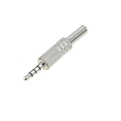 Mufă Audio Tată metalică 3.5mm &amp;ndash; conector robust pentru cabluri și proiecte audio foto