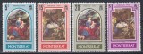 Monserrat 1970 - Crăciun - Picturi de D&uuml;rer, Domenichino, MNH