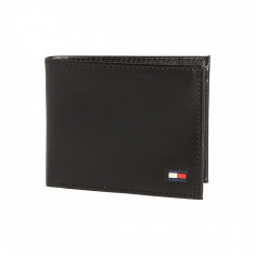 Portofel Tommy Hilfiger Black Conventry Passcase Wallet, din piele, Negru foto