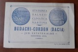 Pliant Statiunea Balneo-Climatica Maritima Budachi-Cordon (Dacia) jud. Cetatea -Alba, sezonul 1933