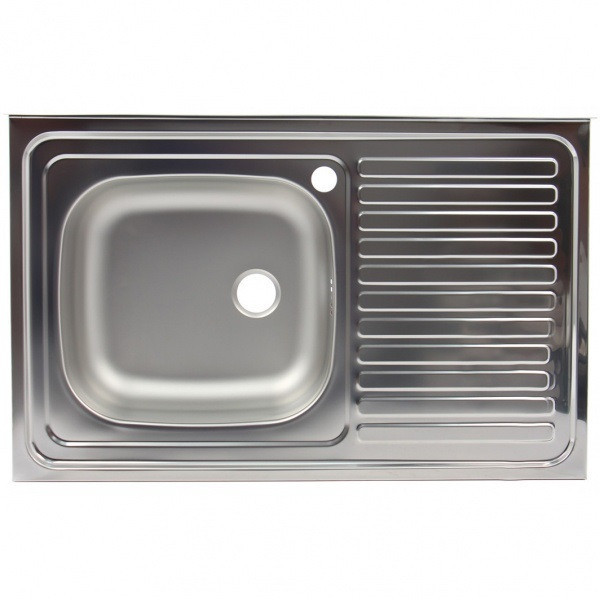 Chiuveta pentru masca ZLN-9195ST, Inox anticalcar, Cuva stanga, 50x80 cm