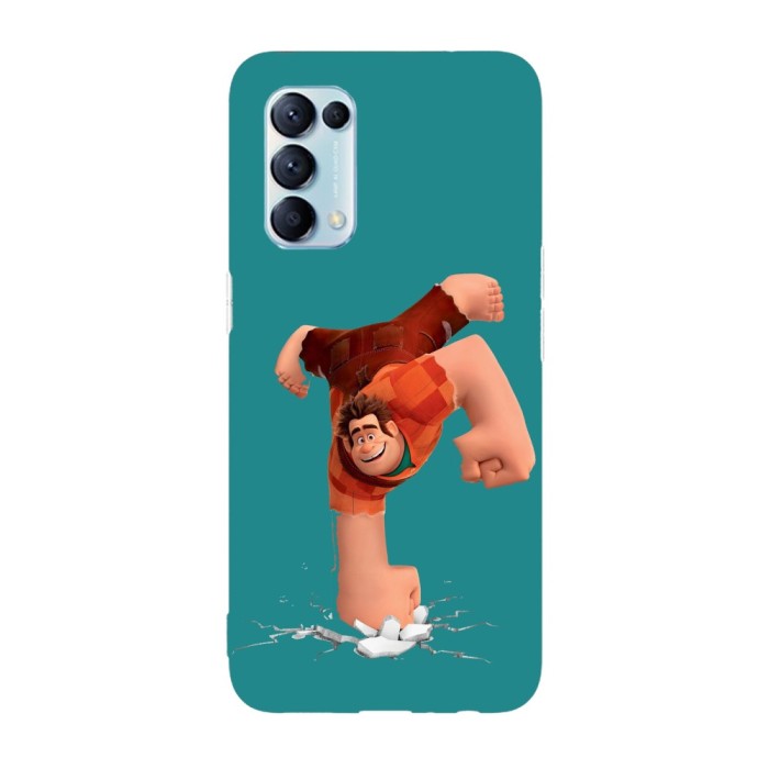 Husa compatibila cu Oppo A74 5G, Viceversa, model Ralph from Ralph break the internet, Silicon, TPU