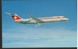 CPI B 12181 AVION DC-9-32, SWISSAIR, Necirculata, Fotografie
