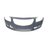 Bara fata Opel Insignia, 09.2008-12.2013, grunduit, cu gauri pentru spalatoare faruri, 01400474, fara capac carlig remorcare, Rapid