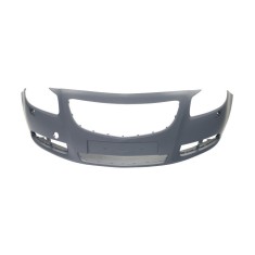 Bara fata Opel Insignia, 09.2008-12.2013, grunduit, cu gauri pentru spalatoare faruri, 01400474, fara capac carlig remorcare