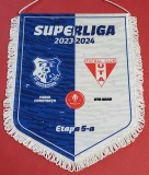 Fanion (protocol) meci fotbal FARUL CONSTANTA - UTA ARAD (26.10.2023)
